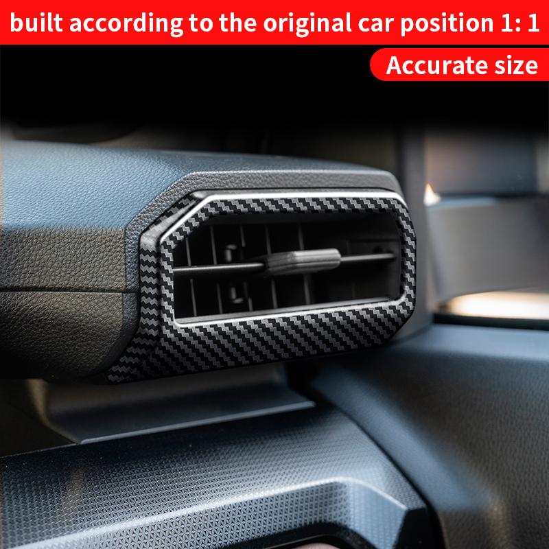 For Toyota 4Runner Tacoma 2024-2026 AC Air Vent Decorative Cover Interior Styling Accessories