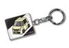 MKJP Custom Keychain Honda JH3 Black Car Gold N-WGN Base Color
