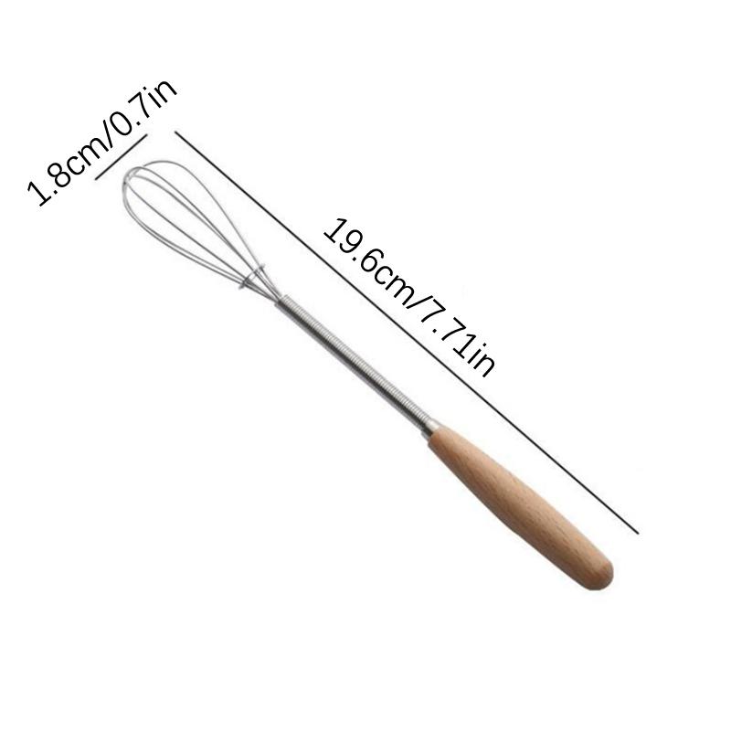 Нержавеющая сталь венчик для яиц венчик с деревянной ручкой кухонная ручная взбивалка гаджеты кухонные инструменты аксессуары для выпечки