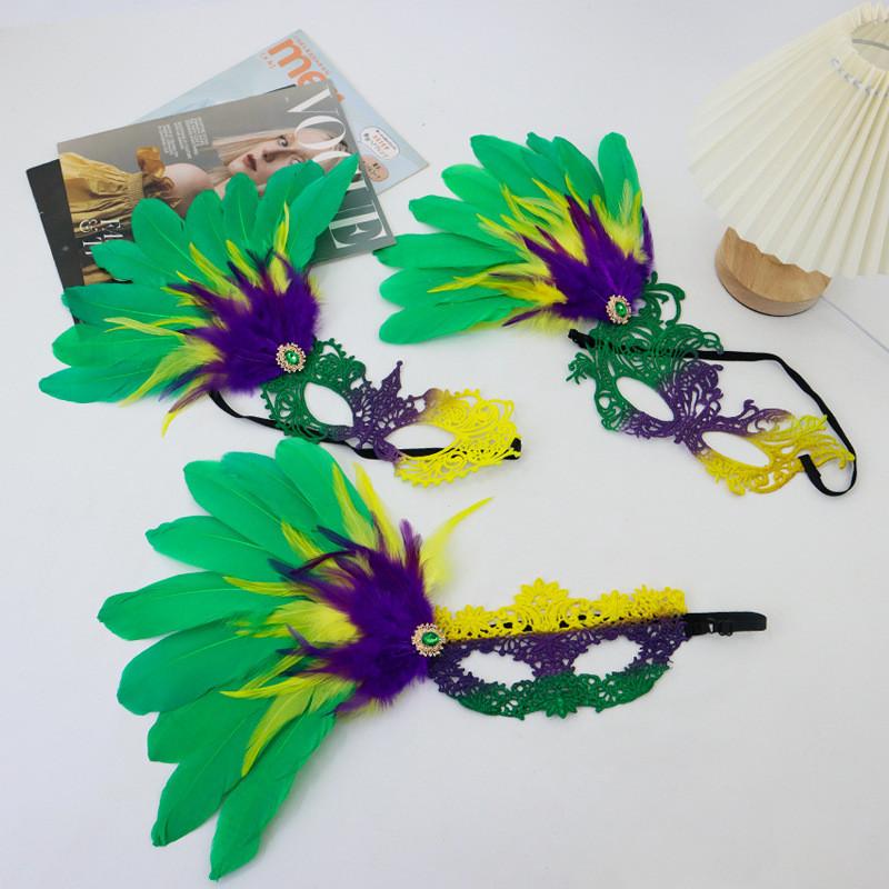Plastic Half Face Mask For Party And Carnival With Diy Design For Adults And Teens