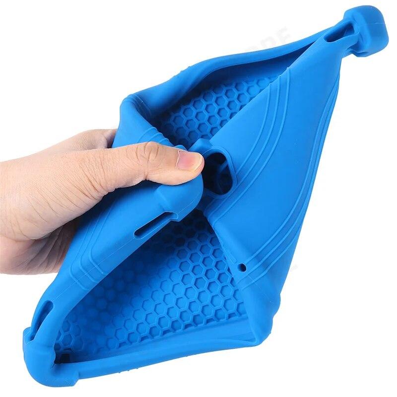 4 Cornors Thicken Silicon Cover with Kickstand For Blackview Tab 5 Case Tab5 8" Tablet PC Shockproof Funda Kids Safety