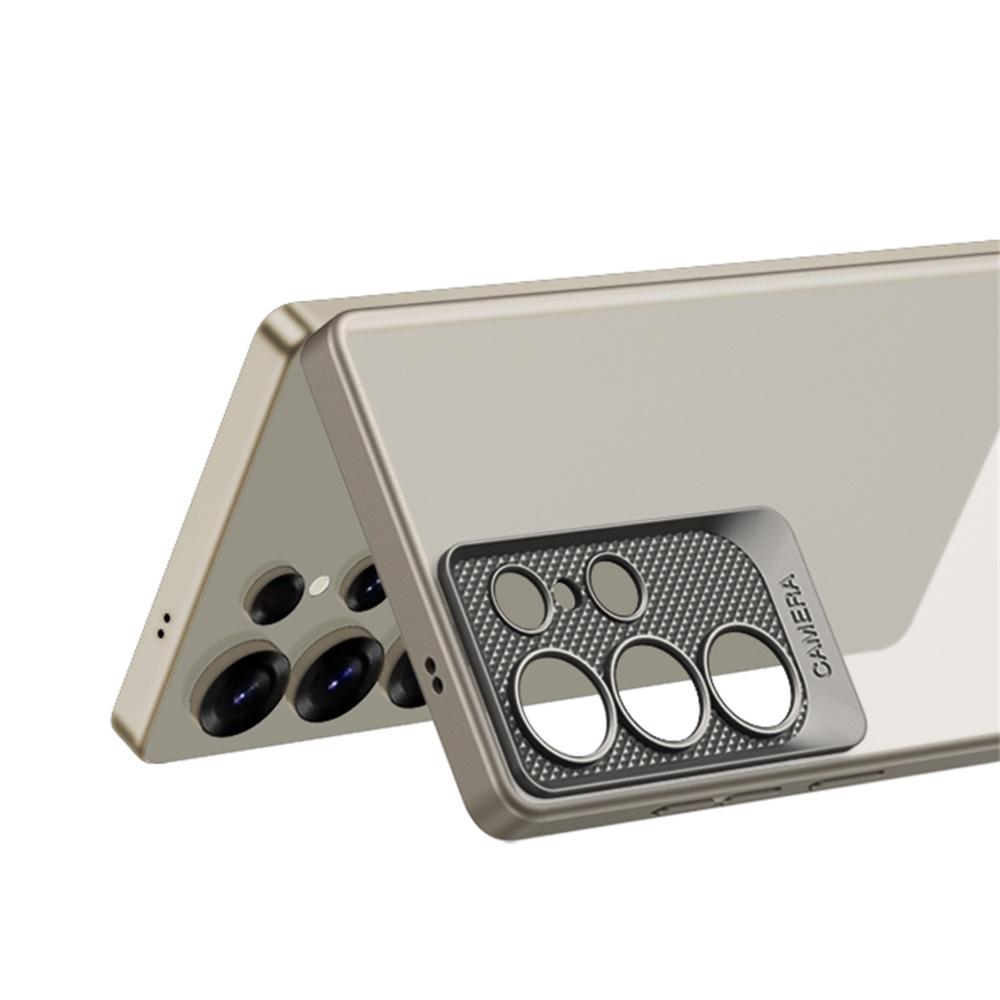 For Samsung Galaxy S25 Ultra Case Skin Touch Translucent Hard PC Phone Back Cover Dragon Scale Design