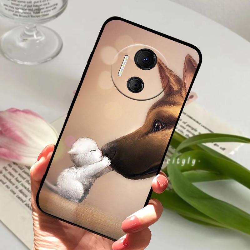 Чехол для DOOGEE X97 Pro Ударопрочный Мягкий ТПУ Силиконовый Чехол для Телефона Для DOOGEE X97 Pro Funda X 97 Pro X97Pro Capa Кошка Волк Мультяшный