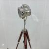 Современный студийный прожектор ручной работы, морской напольный прожектор, деревянная подставка