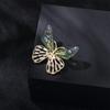 Boys Luxury Sense Korean Style Badge Transparent Wings Butterfly Women Brooch Clothes Accessories
