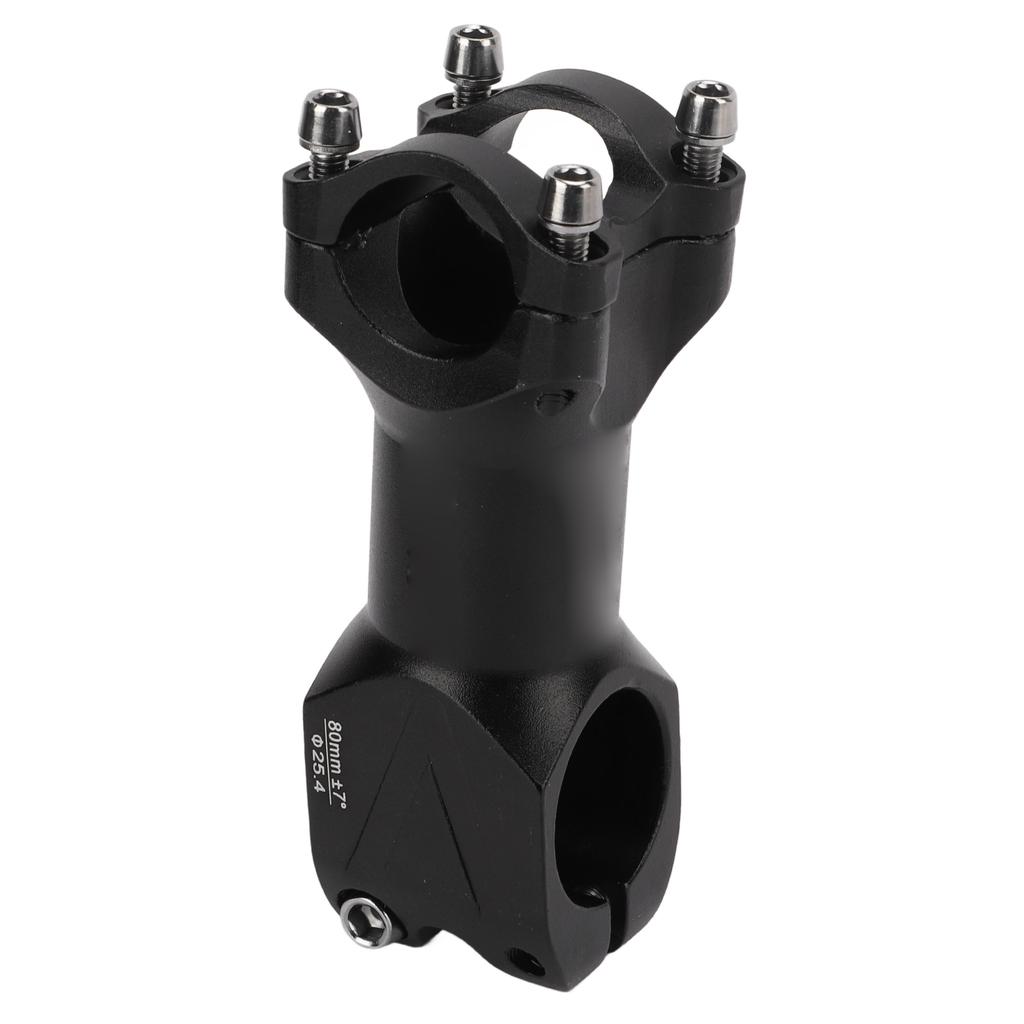 Горный дорожный велосипед Алюминиевый сплав Короткий вынос руля Подъемник Фиксированная передача Велосипедный вынос руля 25,4x80 мм