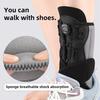 Adjustable Ankle Brace with Dual Aluminum Splints Ankle Stabilizer Knob-Controlled Compression X-Type Restraint
