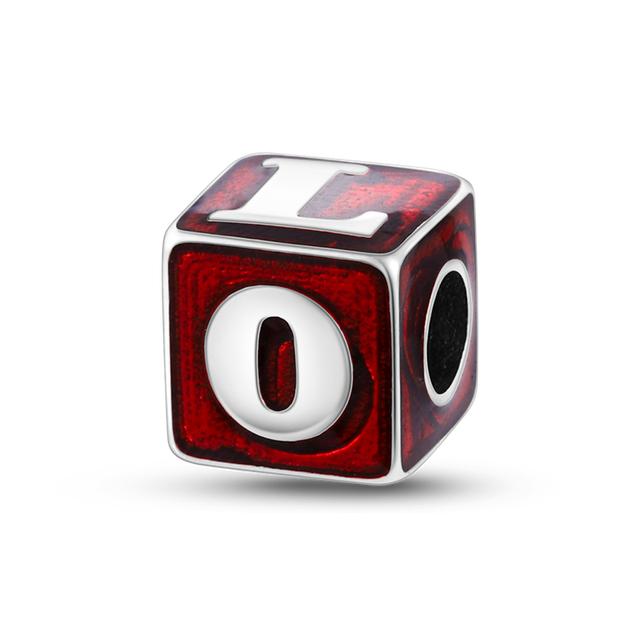 925 Серебро Маленькая Девочка Любовь Мама Навсегда Бесконечность Бесконечные Висячие Шармовые Бусины подходят для Женщин Браслет 925 Ювелирные Изделия Подарок Матери