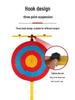 Adjustable Telescopic Archery Target Stand for Bow and Arrow