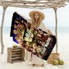 Wrestlemania Personalized Text Beach Towel High Absorbency & Quick-Dry Ideal for Travel Outdoor Swim Pool Yoga Surf Camping Hiking Gym Gift Holiday