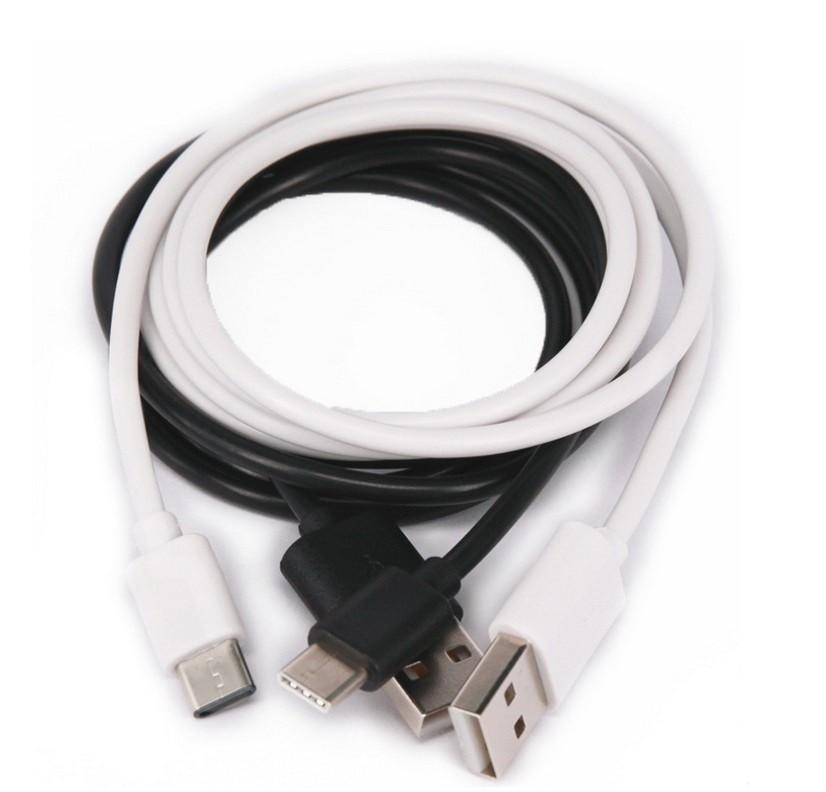 Usb Typec Interface Data Cable 2m Pvc Extension Cord For Mobile Devices And Fast Charging