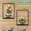 Stylish Picture Frame Wall Plant Holder Wall Mounted Succulent  Hanger  For Home Decor