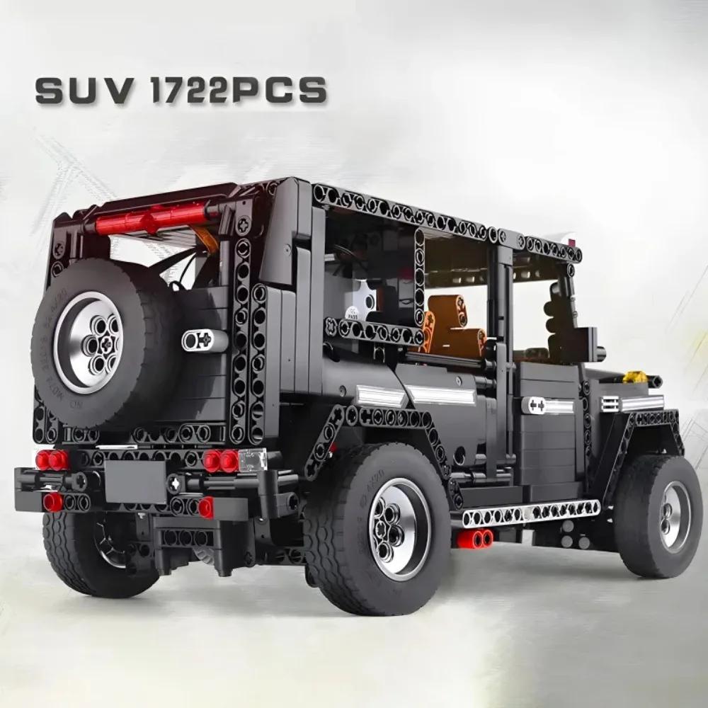 1722Pcs Moc Off-Road Vehicle Block Technolog Assembly Diy Classic Racing Model Children'S Puzzle Toys