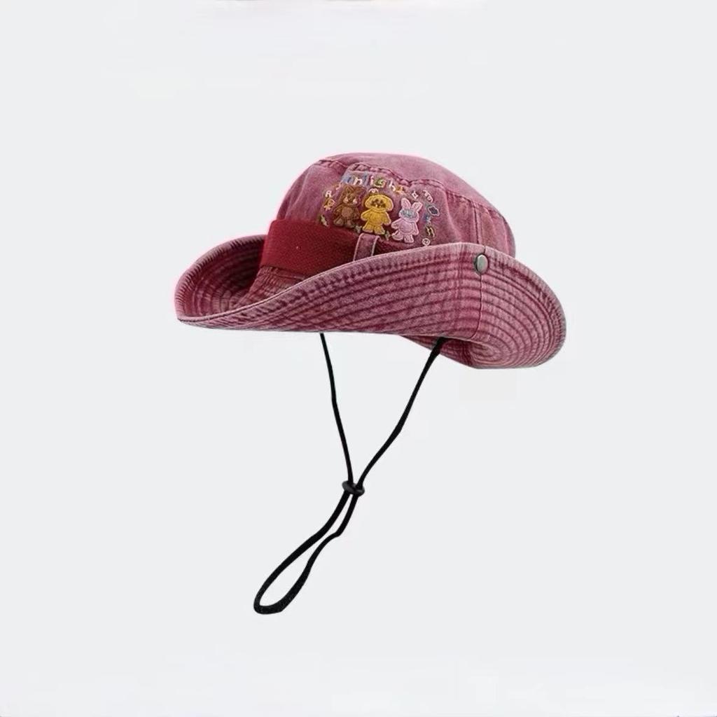 Винтажная шляпа-ведро с большим карнизом, солнцезащитный козырек, для активного отдыха, походов, кемпинга, быстросохнущая, альпинистская шляпа, для девочек, ковбойская шляпа в стиле вестерн, для женщин