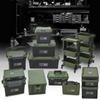 JEJ Astage Storage Box, X Series NT Box #7, Black Green, Disaster Preparedness, 8.7 X 13.2 X 4.7 Inches (20 X 34 X 11 Cm), Made In Japan, Stackable