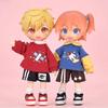 Handmade Doll Hoodie Shorts Casual Wear Obitsu11 Outfit Girls Gift OB11 Clothes  1/12 Bjd