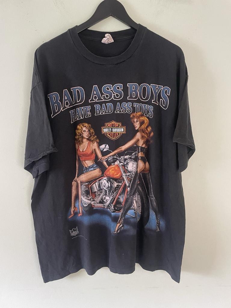 Vintage Harley Davidson 1993 3D Emblem T Shirt XL
