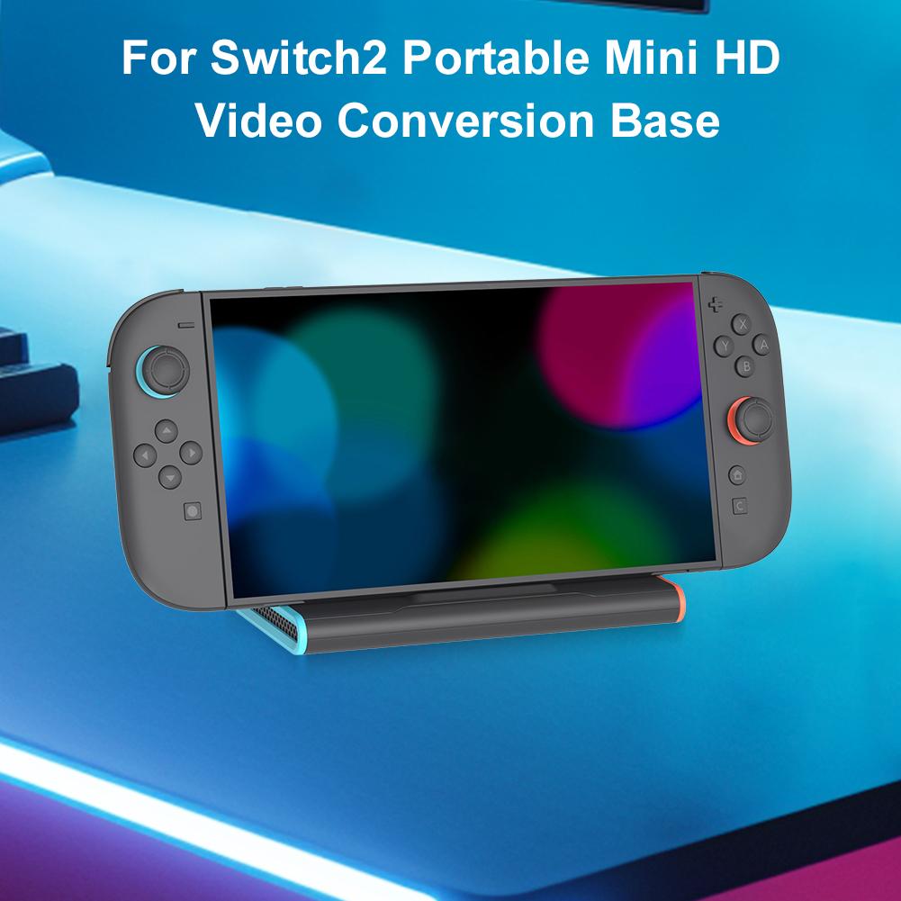 Для NS2 Портативный 4K ТВ Док-станция Адаптер USB3.0 Зарядная подставка для игровой консоли с портом Type C/USB Зарядная подставка для игровой консоли