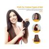 4 in1 hair straightener curling iron styling comb hot air comb volumizing hot air comb anionic straightening brush hair dryer