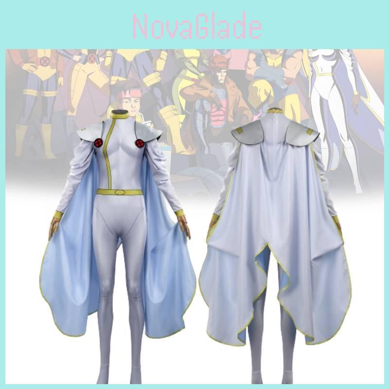 Xmen97 Storm Cosplay Costume All Sizes Unisex Fantasy Polyester Blend Fabric