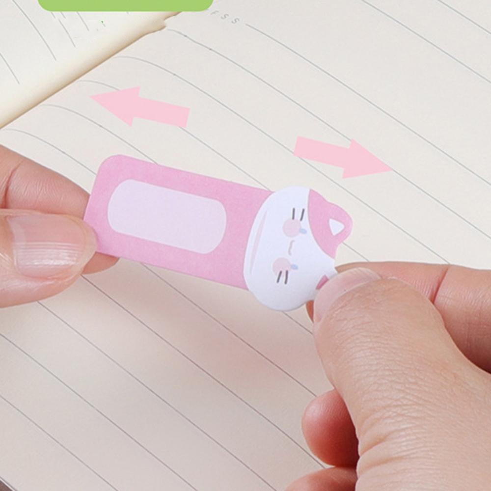 1 шт. Канцелярские принадлежности Kawaii с изображением животных из мультфильмов, блокнот, закладка, флаги, индексная вкладка, липкие заметки, этикетки, бумажные наклейки