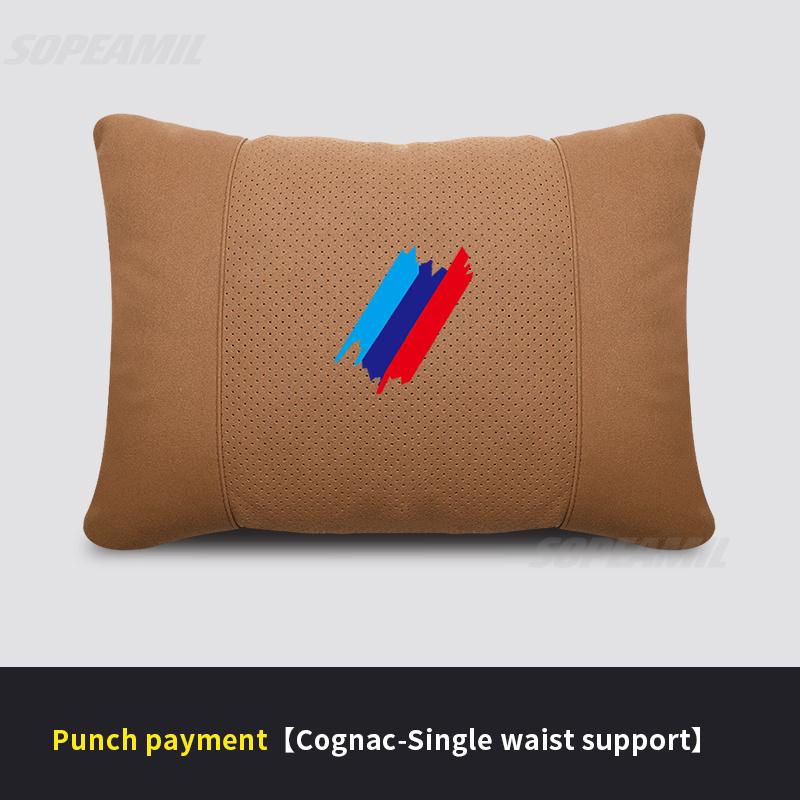 HPYG2 For BMW M X1 X3 X5 X6 G20 G30 E36 E39 E46 E90 E92 F15 F20 F25 F30 Car Headrest Neck Support Seat Lumbar Cushion Soft Neck Pillow