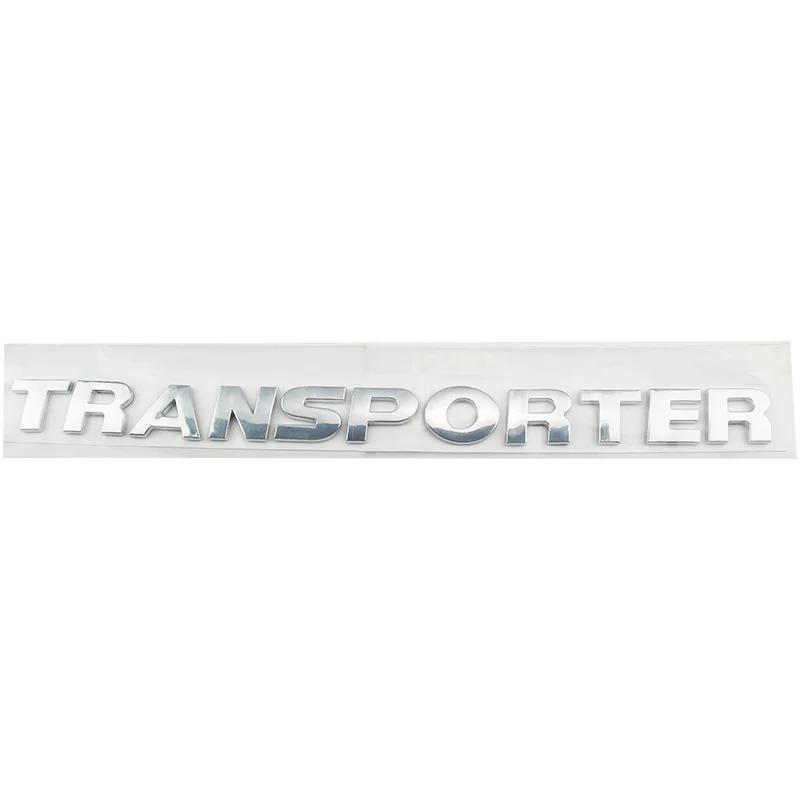 Car ABS Trunk Letters Words Logo Badge Emblem Decals Sticker For Volkswagen VW TRANSPORTER T4 T5 T6 T7 T8 Styling Accessories zf0