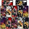 Чехол для телефона Samsung Galaxy S25 S24 S23 iPhone 16 15 Xiaomi Redmi Note 14 13 12 16E 11 Pro Max OPPO Moto Huawei Demon Slayer Agatsuma Zenitsu Cover