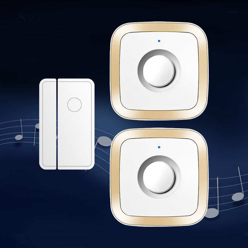 Welcome Door Sensor: Entry Alert & Voice Reminder for Shops