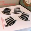 Elegent Headwear Teeth Hair Clip Pearl Hair Combs Sequins Hair Bun Maker Hairpins Headpieces