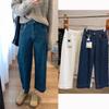 Loose Korean Style Wide Leg Jeans Women High Waist Straight Pants Plus Size Fat Sister Clothing Spring Summer 2024