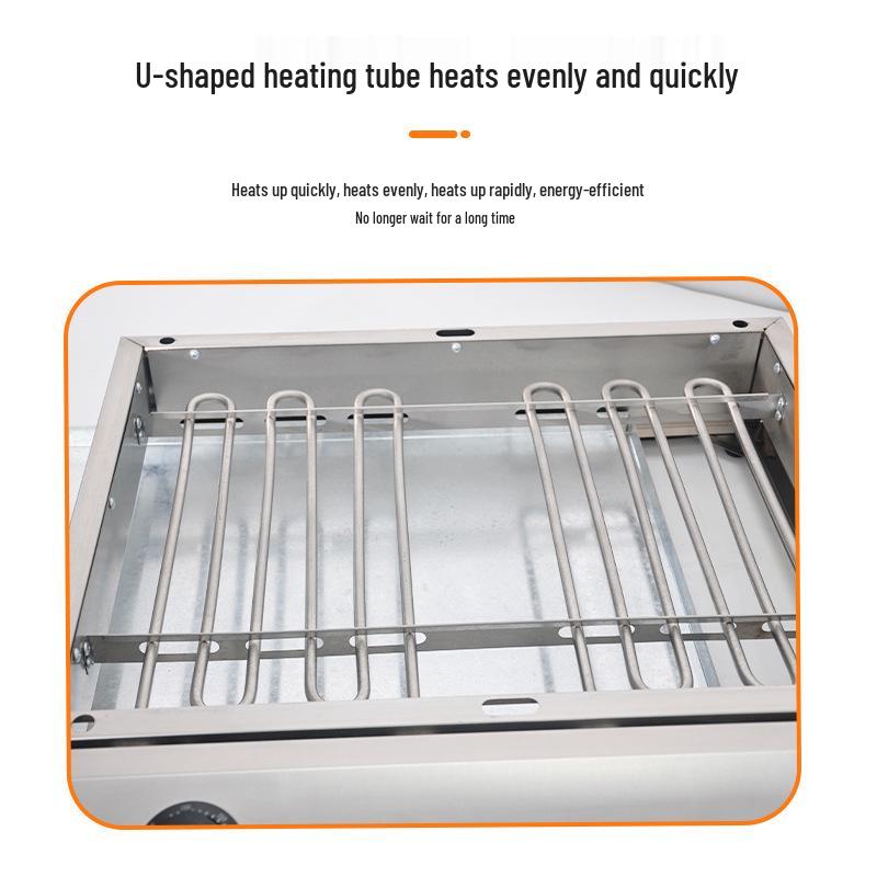 Commercial Smokeless Oyster Grill Oven - Night Market & Home Use