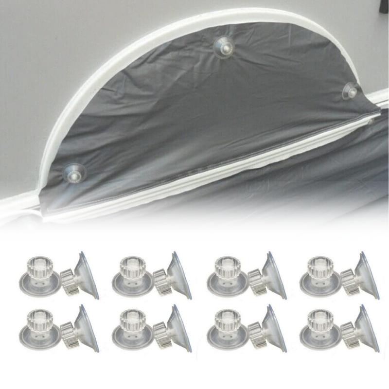 10pcs 45mm High-Grip Awning Suction Cup Caravan Motorhome Organiser Fixing Plastic Sucker Pads RV Accessories