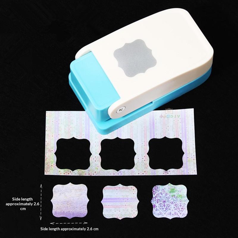 Прямоугольный штамп-пуансон рычажного действия для бумажного творчества, скрапбукинга, инструмент для пробивания различных материалов