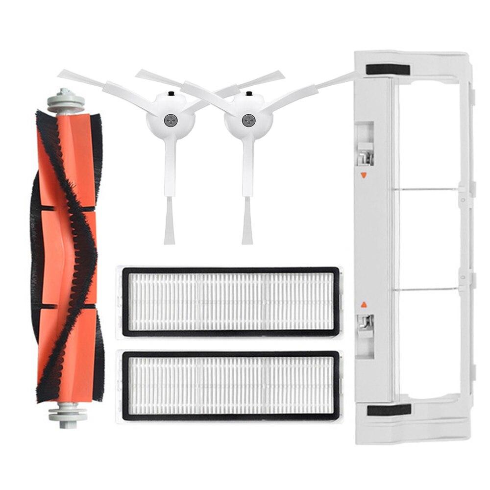 HEPA-фильтр + боковая щетка + основная щетка для робота-пылесоса Xiaomi MI 2 Roborock S50 S51, запчасти для пылесоса, аксессуары