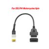 OBD2 Connector Universal K CAN For Motorbike 6Pin to 16Pin Adapter Cables For YAMAHA 3Pin For Honda 4Pin For KTM 6 Pin For Ducat