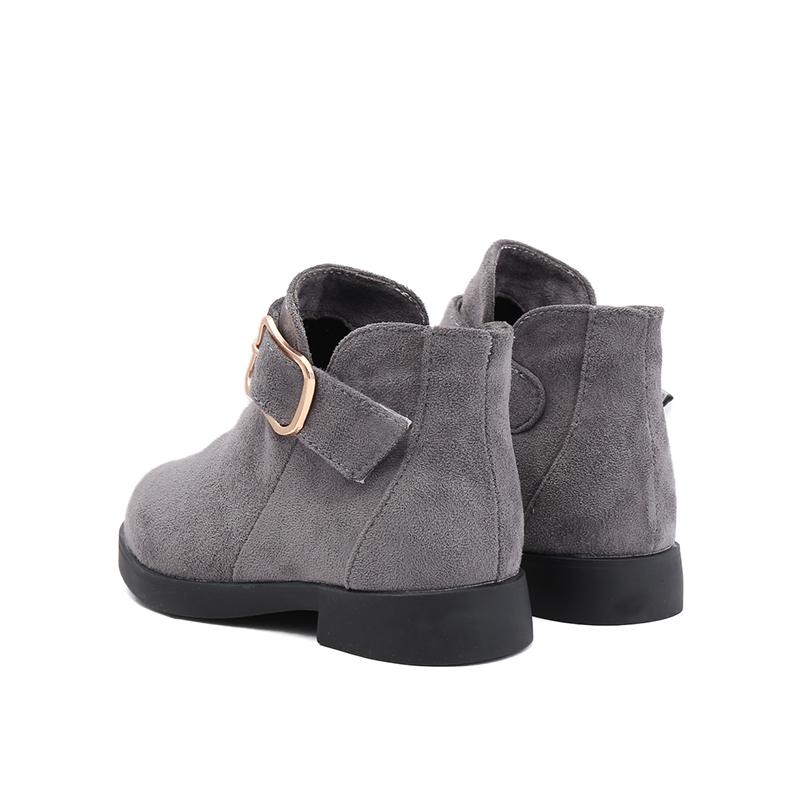 Girls Leather Ankle Boot Waterproof Children High Heel Short Boot Fashion Kids Kid Casual Sneakers Girls Boots Botas Para Niñas