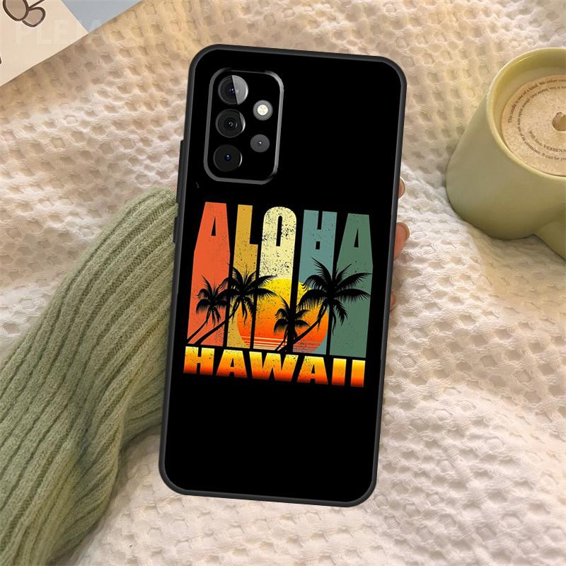 Чехол Alohа Beach Life Гавайи Для Samsung Galaxy A15 A22 A52 A32 A54 A14 A16 A26 A36 A56 A55 A35 A05 A06 A53 A33 A13
