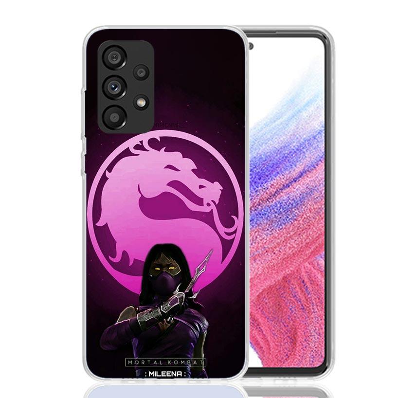 Scorpion Zero Sub Mortal Kombat Phone Case For Samsung Galaxy A13 A14 A15 A16 A17 A53 A54 A55 A56 A33 A34 A35 A36 A23 A24 A25 A2