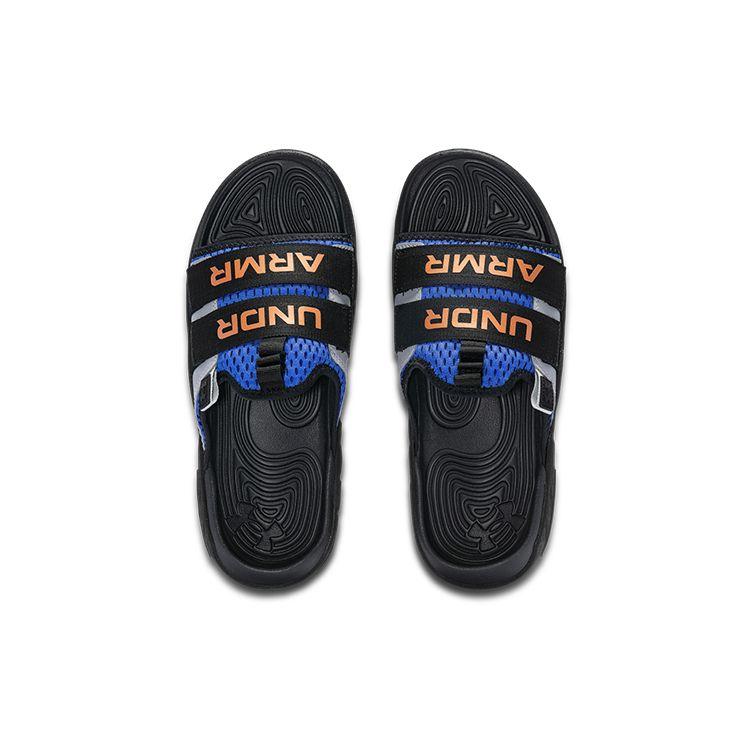 Under Armour Alpha Slide Versa Унисекс Черный Синий 3025051-400