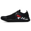 Heritage-FHT Soft Comfortable Shock Absorbing Wear-Resistant Low-Top Casual City Commuting Running Shoes Men Sneaker Black A12M132104FBK
