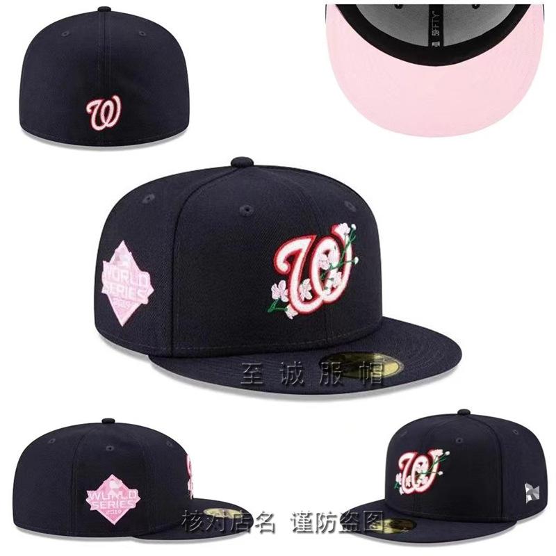National Team Baseball Cap for Men and Women, Non-Adjustable, Embroidered Flat-Brim Cap, Fully Enclosed, European and American Style Hat