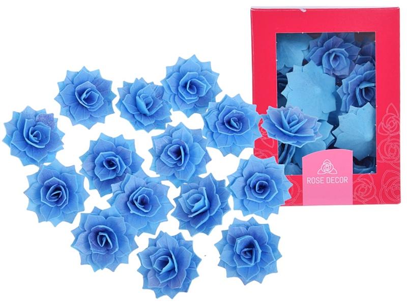 Rosalia Wafer Rose Berry 15 Pcs Flowers for Decorating Cakes and Pastries