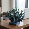 Красочная статуэтка искусственного коралла Реалистичная настольная скульптура из коралла Декорация для аквариума