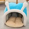 Warm Cat Bed Tent Snail Shape Cat Sleeping Bag Pet Mat Kitten Cave  Winter