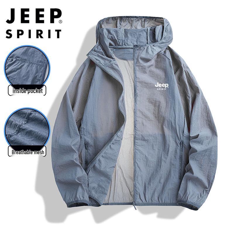 JEEP SPIRIT Унисекс Куртка для активного отдыха с защитой от УФ-излучения