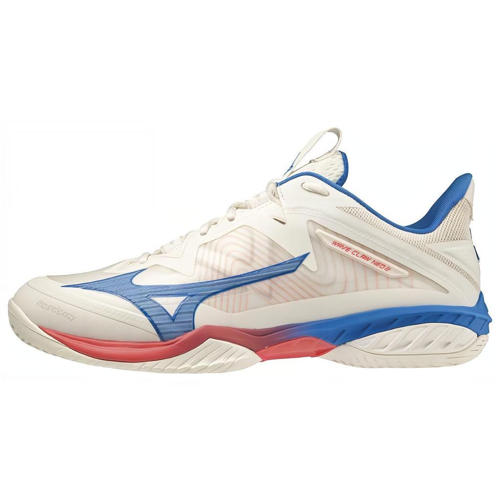 Mizuno Wave Claw Neo Minimalist Comfortable Breathable Non-Slip Shock Absorbing Durable Supportive Low-Top Badminton Shoes Unisex Sneaker 71GA227010