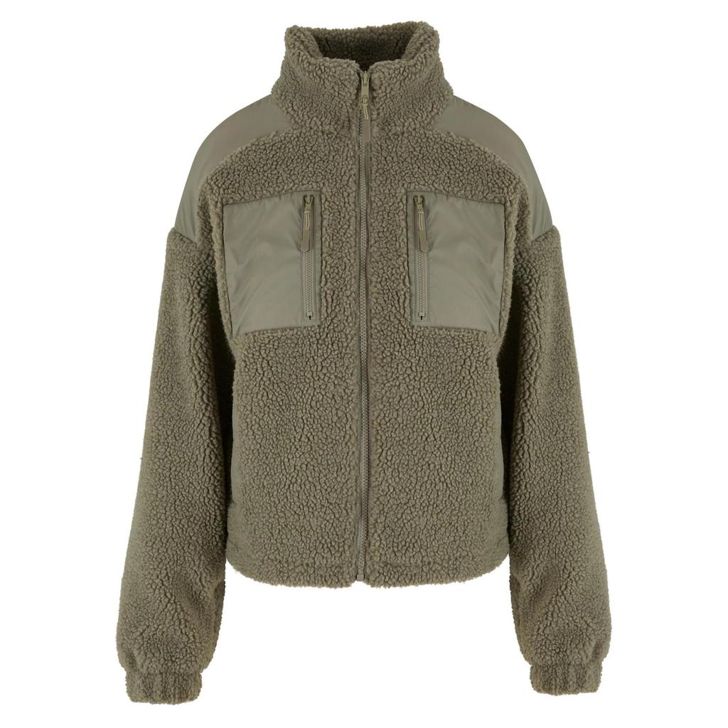 Urban Classics Womens/Ladies Sherpa Fleece Jacket