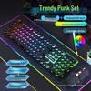 Luminous Mechanical Gaming Keyboard & Mouse Set for PC and Mobile