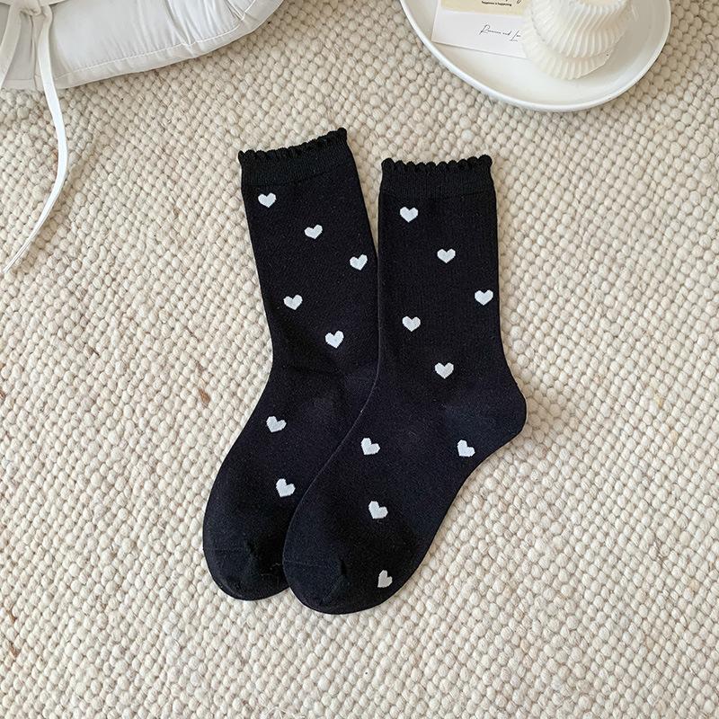 Женские осенние новые милые кружевные бесшовные носки-трубы